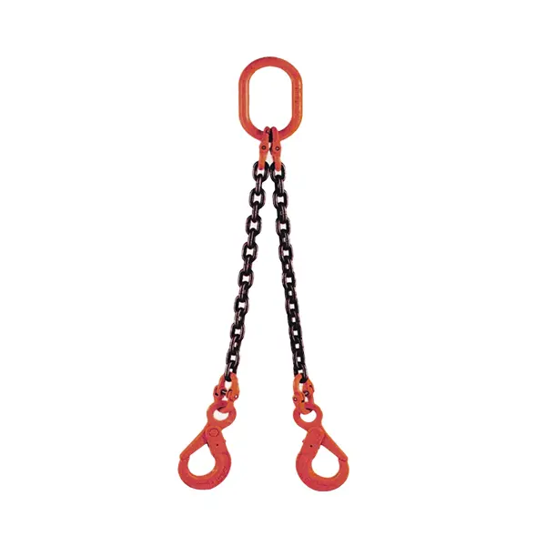 Double leg chain rigging