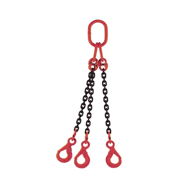 Three legged chain rigging